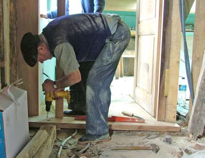 ernest placing the threshold