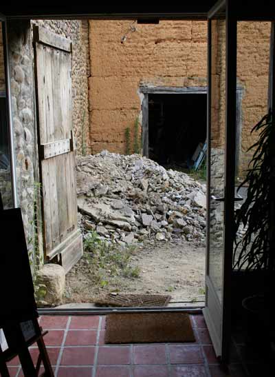 pile of rubble