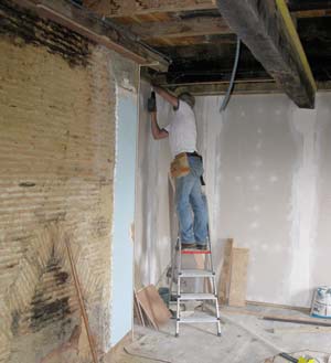 ceiling frame